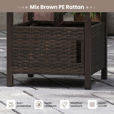 Outdoor Side Table with 1.93