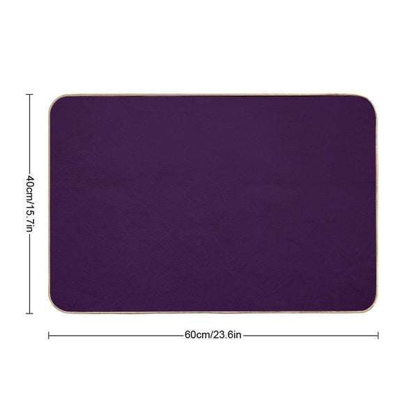 Aubergine Bath Mat