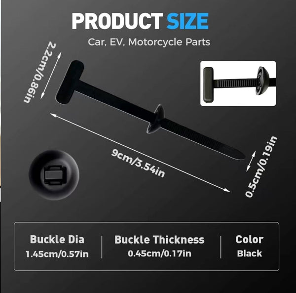 50PCS. ZipLock Pro Cable Ties