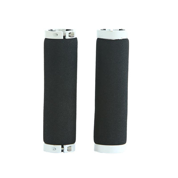 Bicycle Sponge Handle Cover Unilateral Bilateral Locking Mountain Bike Grip Non-Slip Sweat-Absorbing Foam Cotton Handle Gloves