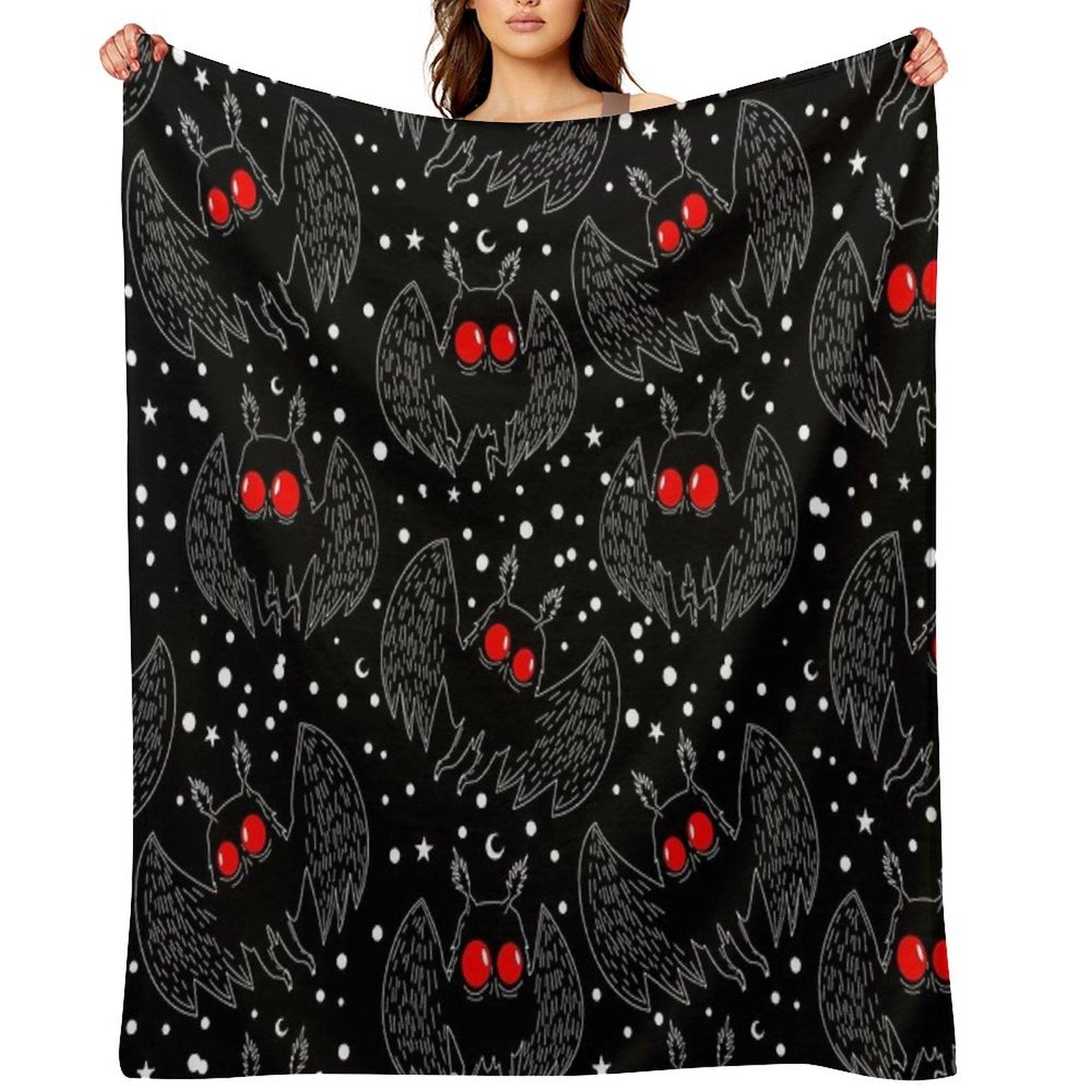 Mothman Night Throw Blanket
