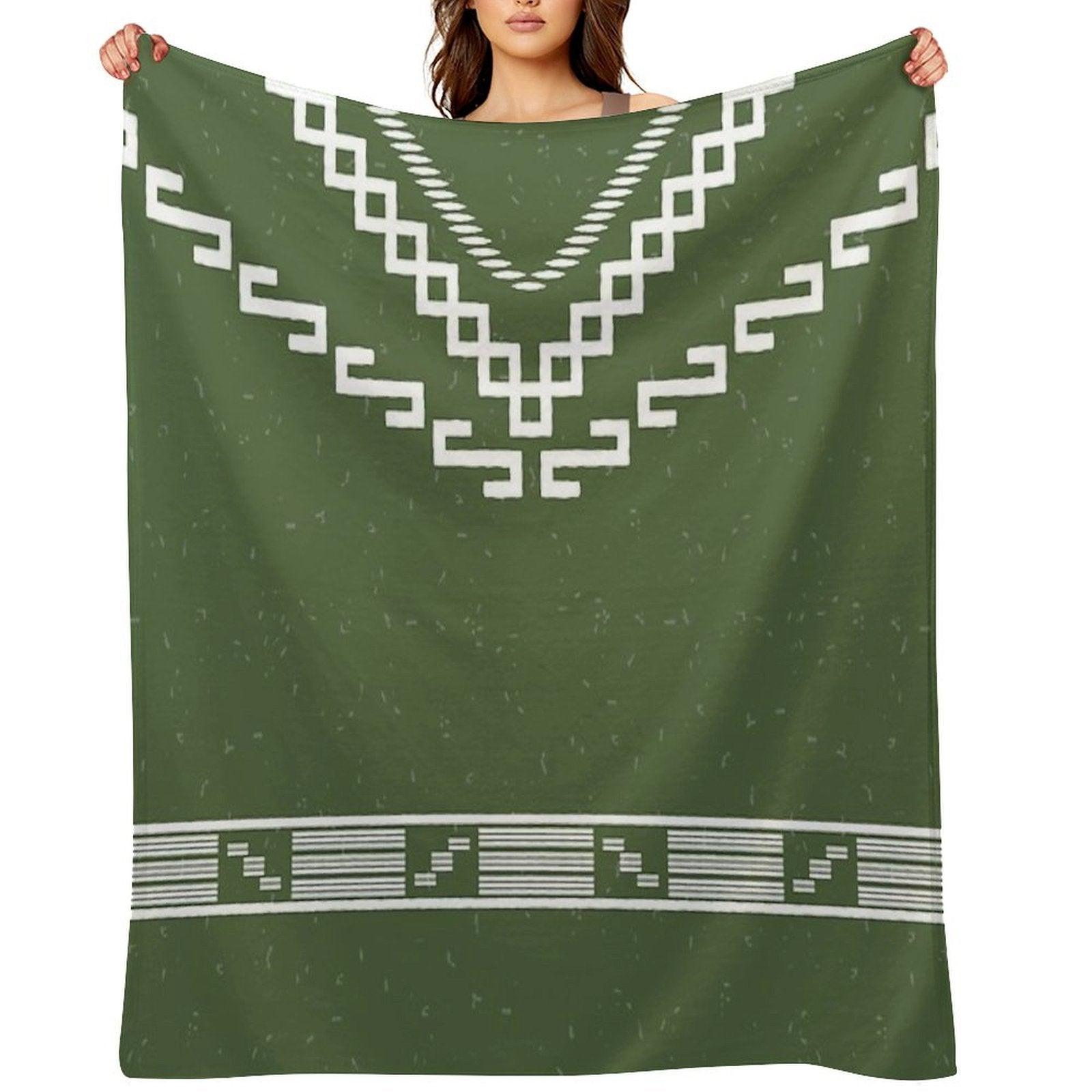 Poncho Throw Blanket