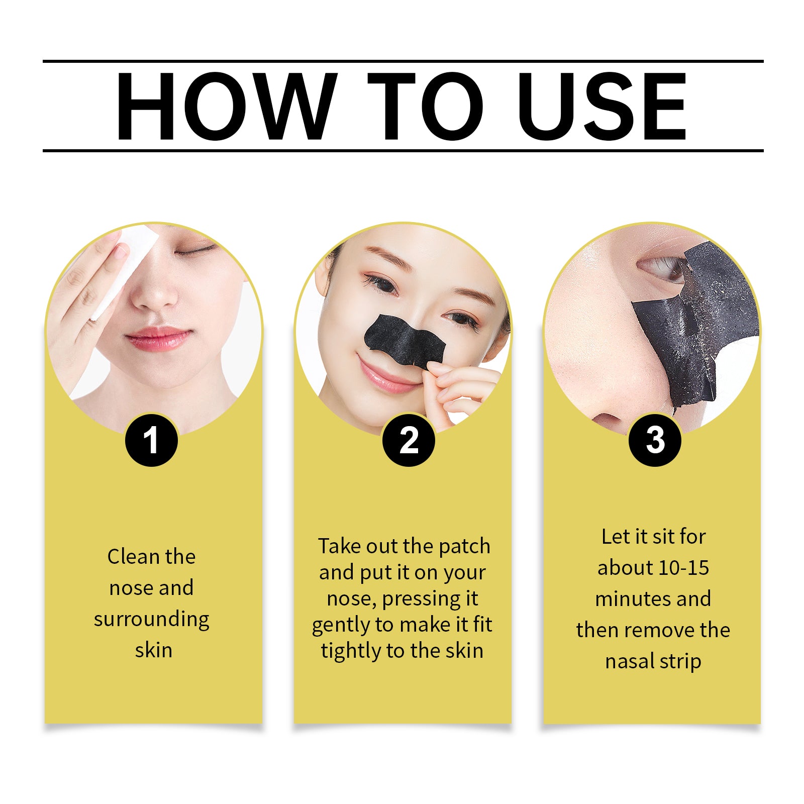 Blackhead Pore Patch Series Gently Clean The Pores Of The Nose Blackhead Acne Is Not Tight