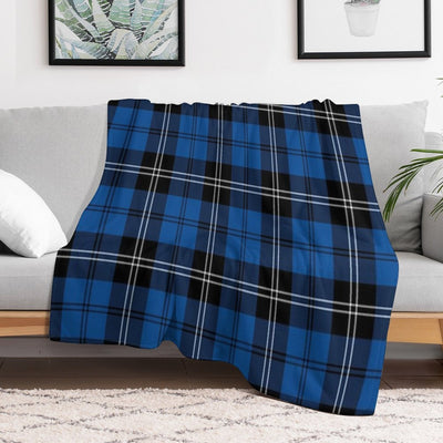 Ramsay Blue Ancient Tartan  Clan Ramsay  Cute Tartan Machine-washable Throw Blanket