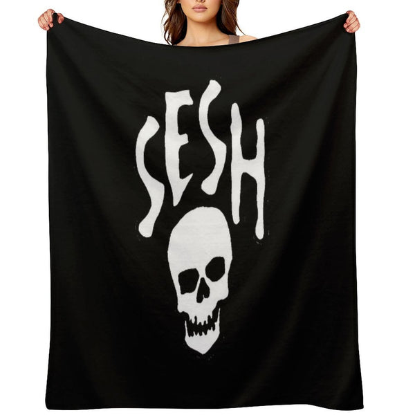 SESH BONES Premium Throw Blanket