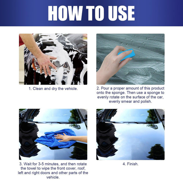 Auto Ceramics Coating, Clean Decontamination Waterproof Dustproof Scratch Repair Paint Maintenance Renovation Coating Solution