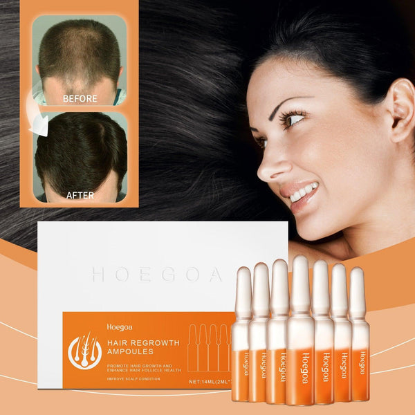 Hair Regrowth Ampoules, Nourish The Scalp To Promote Germinal Nourish Hair Follicle Health Care Essence