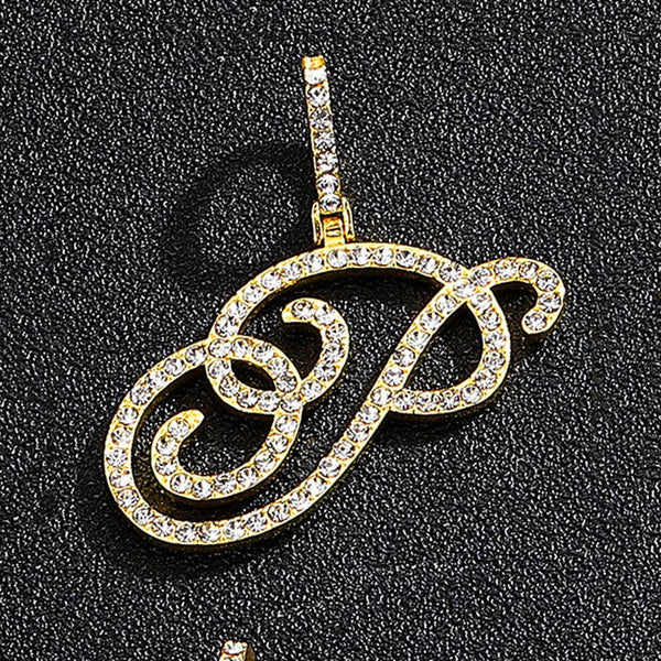 Hip hop accessories grass letter pendant melon seed buckle Cuban chain accessory