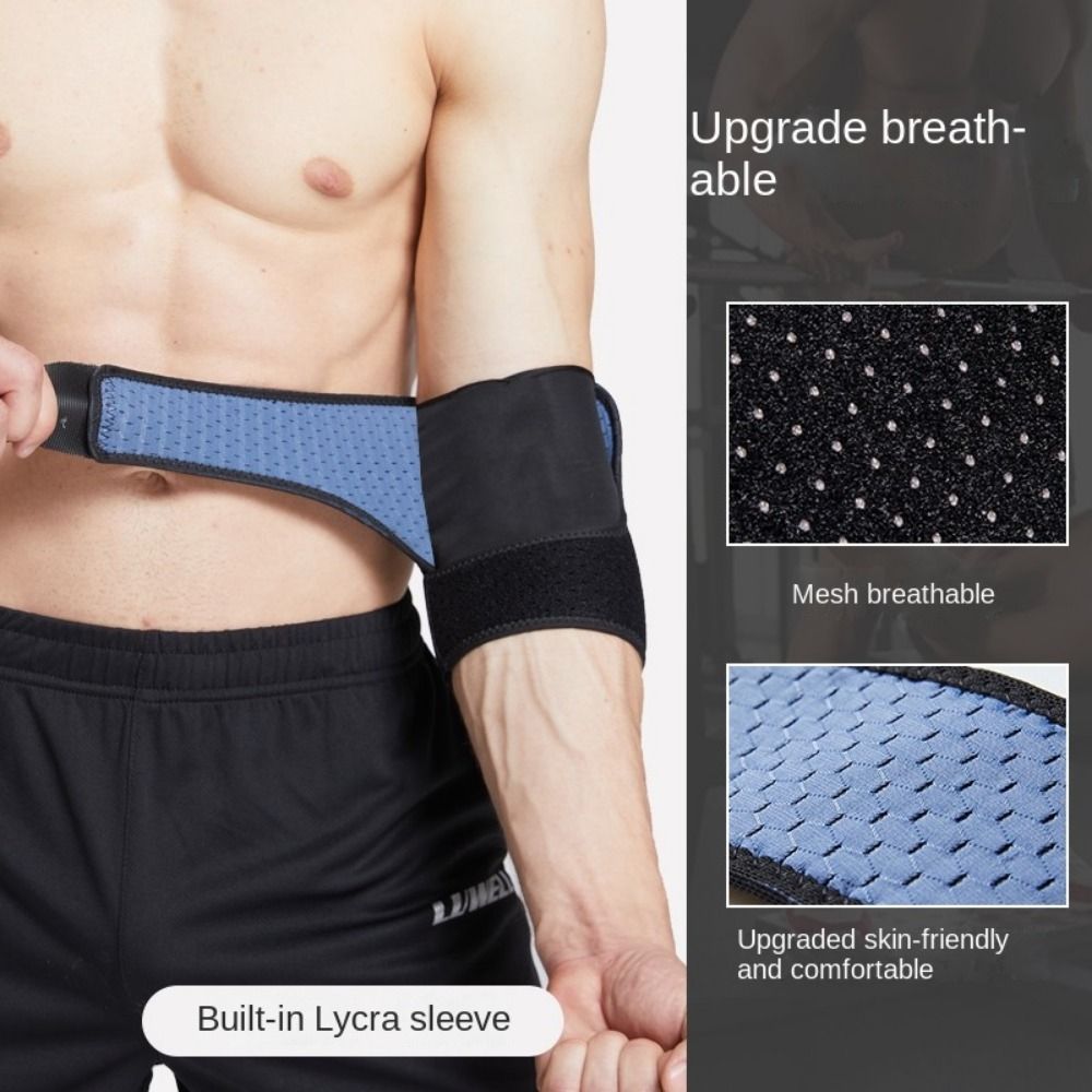 Sports elbow protection men's fitness arm cover arm joint protection warm elbow cover strap protection