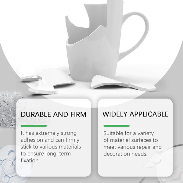 Transparent Quick-Drying Rubber Sole Ceramic Glass Repair Picture Frame Decoration Multi-Functional Adhesive For Home Use