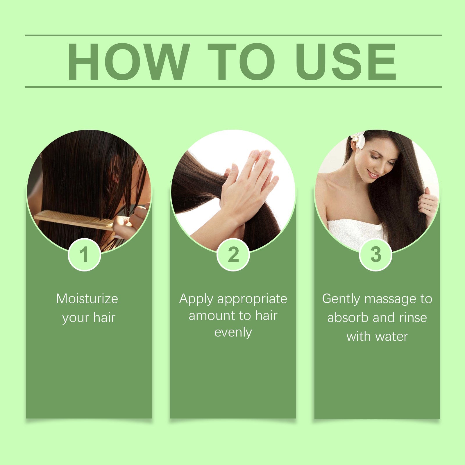 Batana Oil Hair Mask Improves Hair Quality Dry Hair, Moisturizing And Smoothing Hair Care Hair Mask