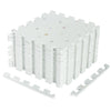 EVA Interlocking Foam Floor Tiles for Floor and Joint Protection-Light Gray
