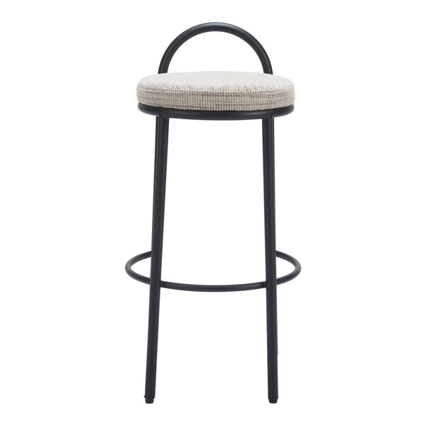 Sisal Barstool (Set of 2) Beige Tweed