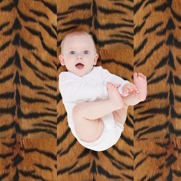 Tiger Fashion Jungle Gift-ready Throw Blanket