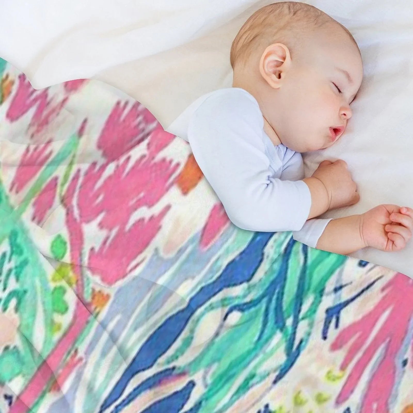 FIVE MERMAIDS Throw Blanket