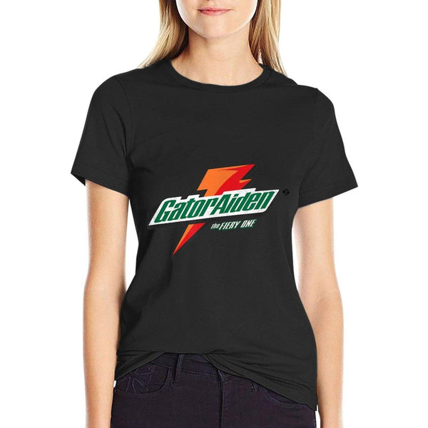 GATORAIDEN - Kids Name Funny Aiden Meaning Personalized Logo T-Shirt