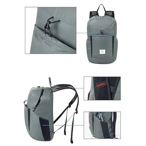 18L Hiking Backpack Lightweight Packable Backpack