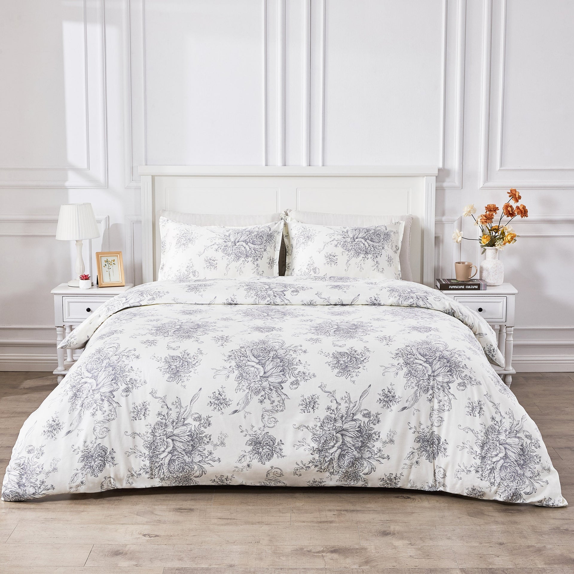 Toile Duvet Set