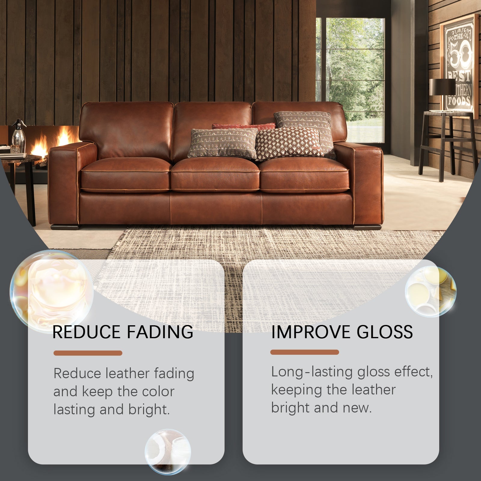 Leather Repair Cream, Leather Care Cream Sofa Car Seat Multi-Functional Leather Repair Cream