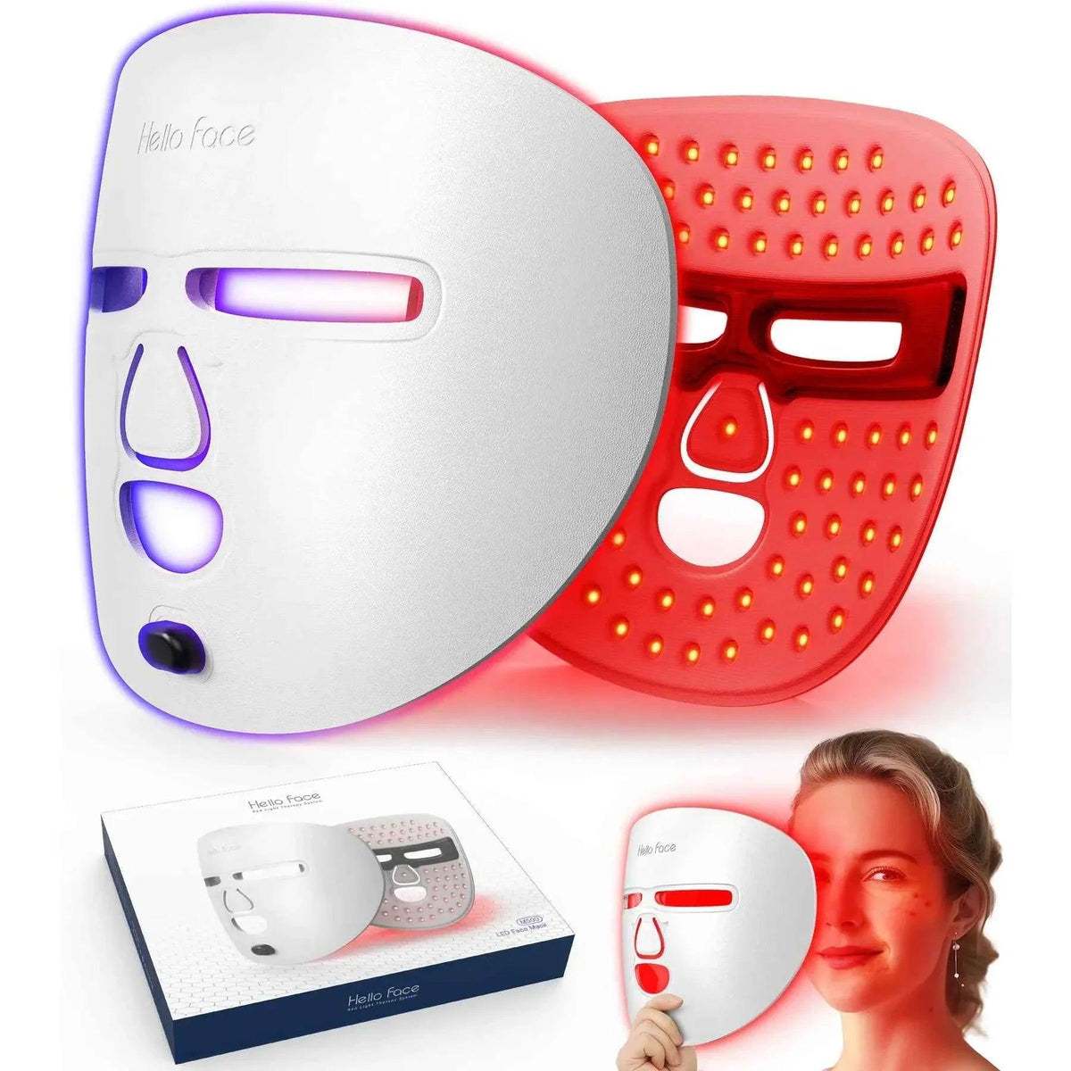 LED Facial Care Mask for At-Home Skincare