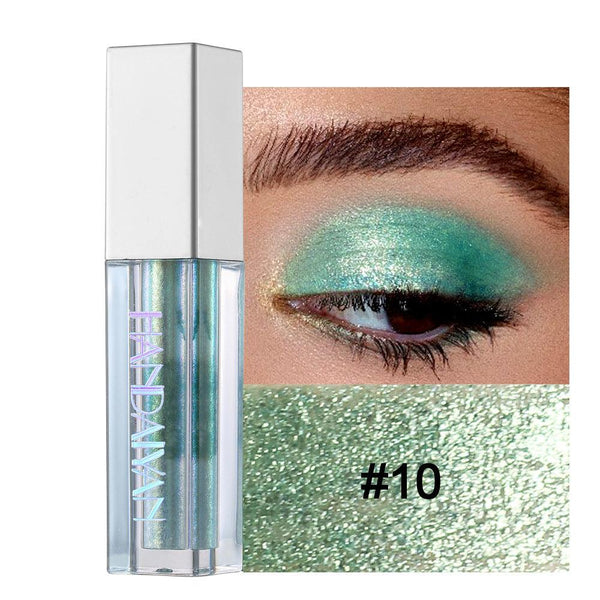 HANDAIYAN Eye Shadow Marble Liquid Eye Shadow Color Shine Diamond Chameleon Pearl Liquid Eye Shadow