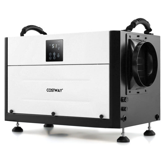 192 Pint Crawl Space Dehumidifier with 3 Modes and 24H Timer-White