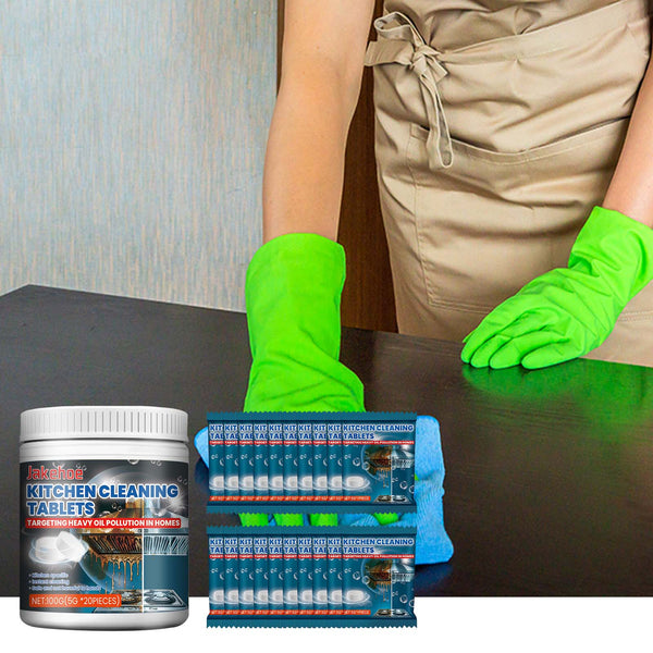 Kitchen Cleaning Effervescent Tablets, Clean The Kitchen Stove Sink Range Hood Stubborn Dirt Effervescent Tablet