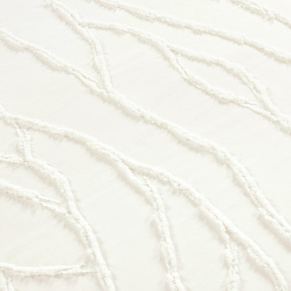 Jacquard Wave Duvet Cover 3 Piece Set