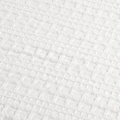 Haniya Solid Waffle Woven Cotton Textured Duvet Cover Set