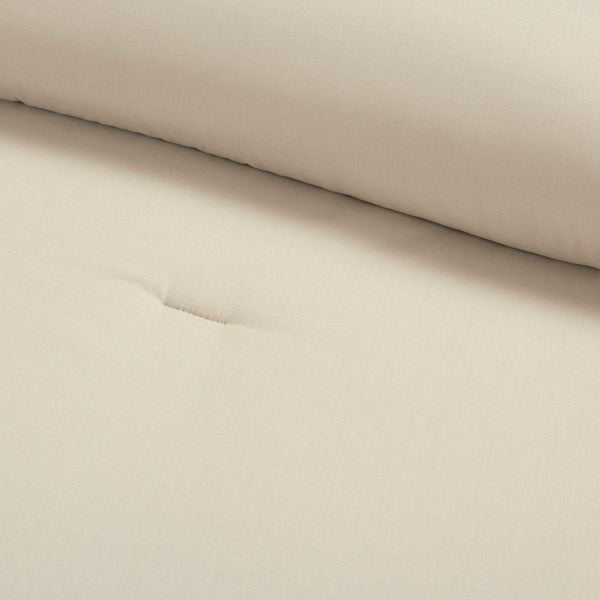 Hampton Double Flange Embroidered Contrast Edge Comforter Set