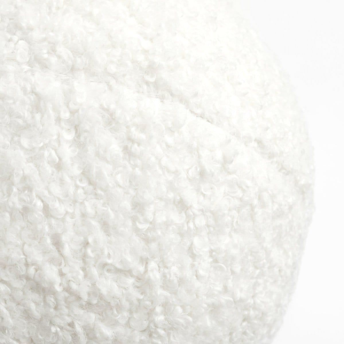 Neo Boucle Sphere Ball Throw Pillow