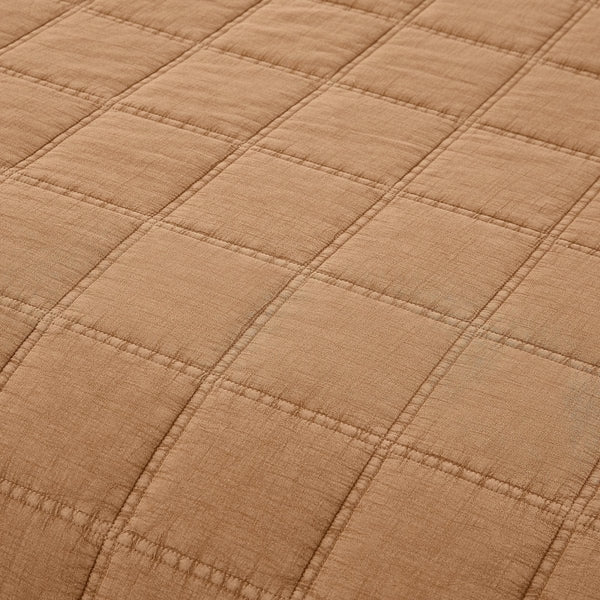 Logan Stone Washed Cotton Quilt 3 Piece Set
