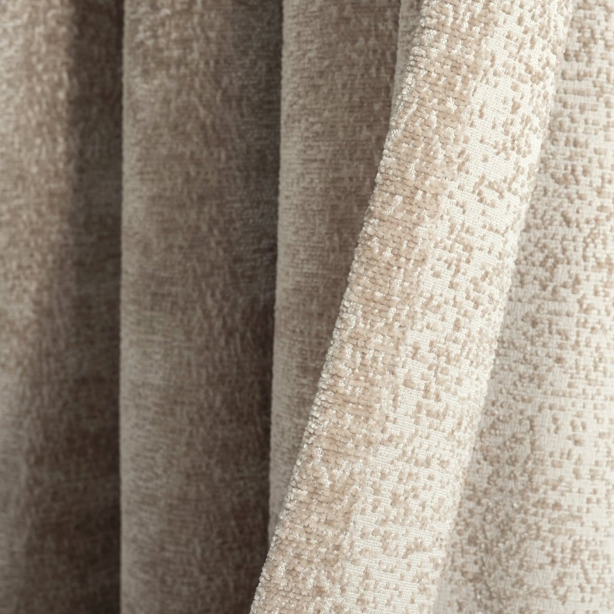 Aspen Luxury Velvet Chenille Window Curtain Panel