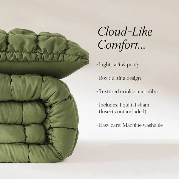 Puff Comforter Set