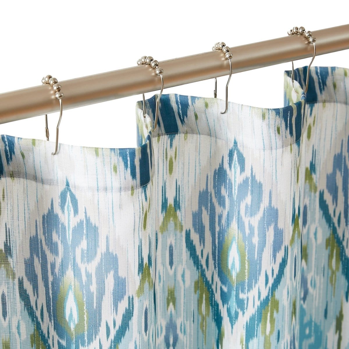 Ikat Drops Shower Curtain