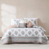 Sofia Flower Block Bouquet Reversible Quilt 6Pc Set