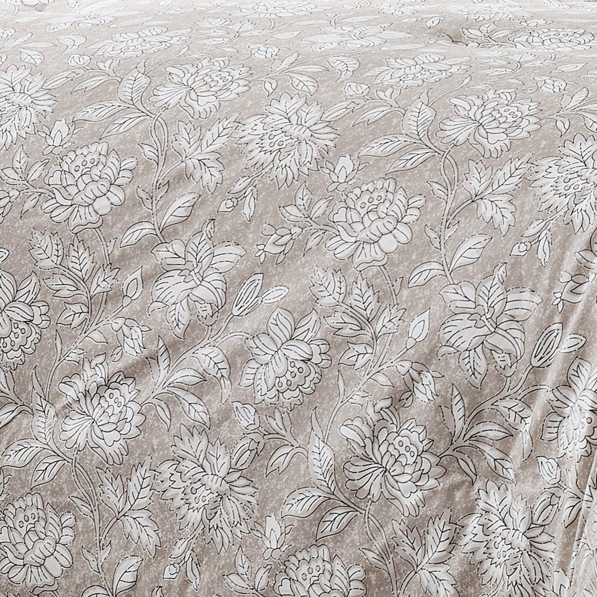 Zara Floral Block Cotton Comforter 8Pc Set