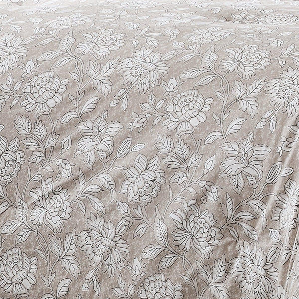 Zara Floral Block Cotton Comforter 8Pc Set