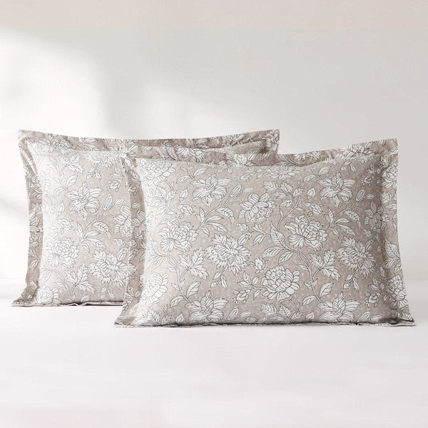 Zara Floral Block Cotton Comforter 8Pc Set