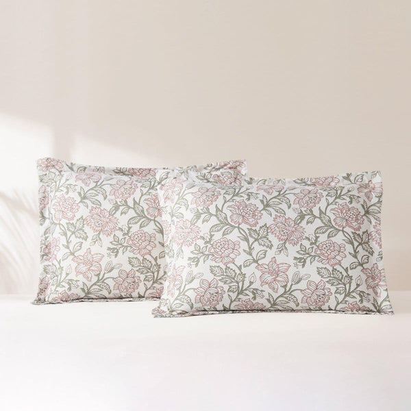 Zara Floral Block Reversible Comforter 3Pc Set