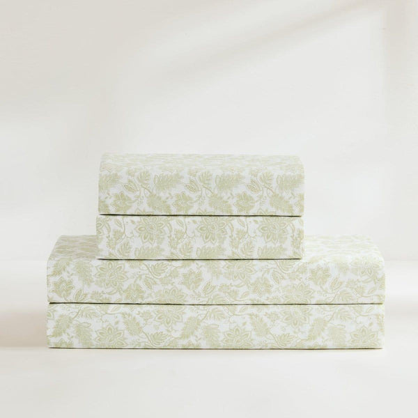 Floral Jacobean Cotton Sheet Set