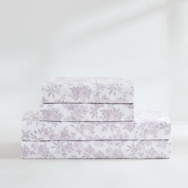 Peony Toile Sheet Set