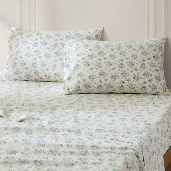 Rose Garden Cotton Sheet Set