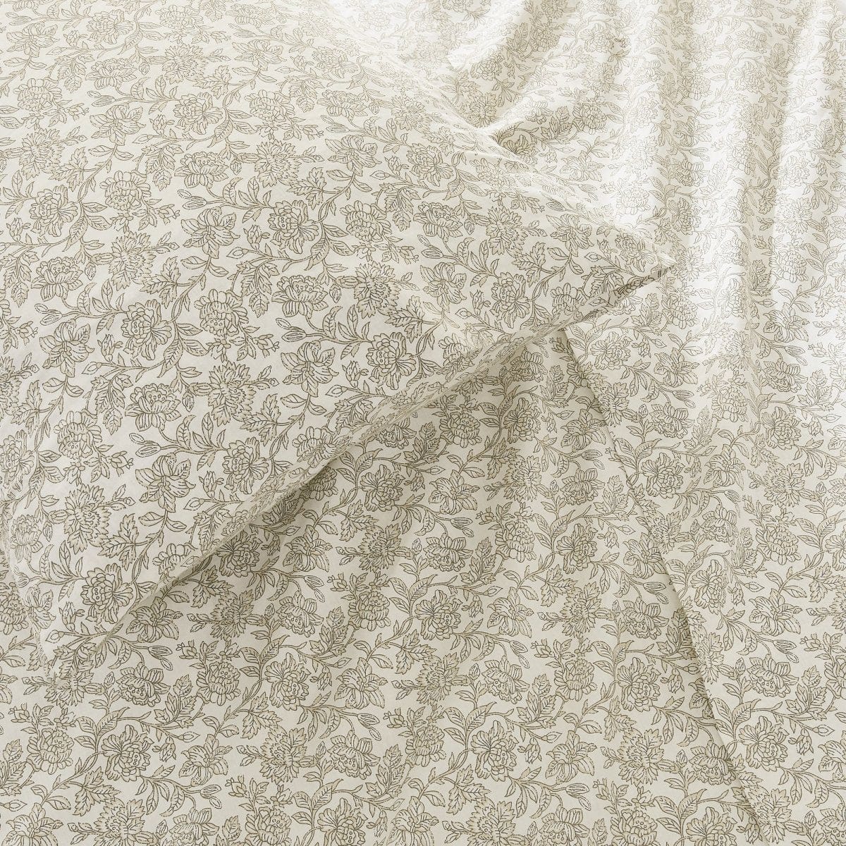 Zara Floral Block Cotton Sheet Set