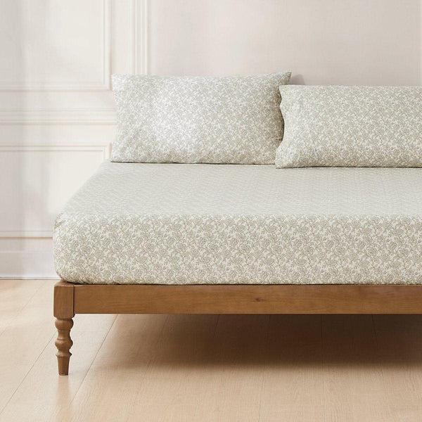 Zara Floral Block Cotton Sheet Set
