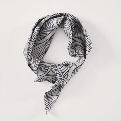 Chuks Collins x Lush Decor - Umbra Bloom Silk Scarf
