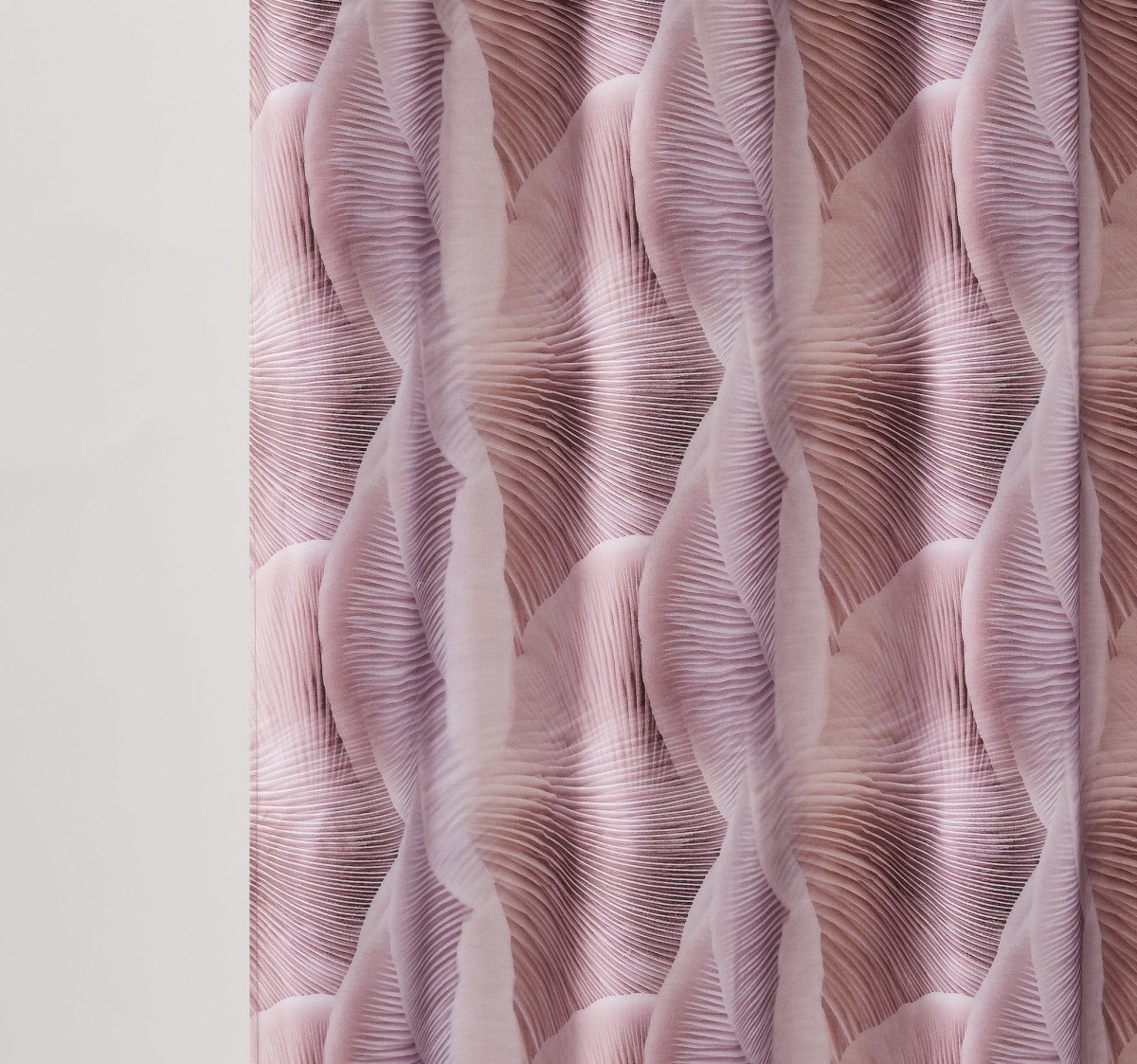 Mycelium Dream Cotton Shower Curtain