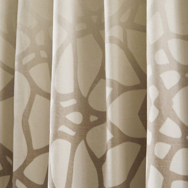 Ethereal Tangle Velvet Blackout Window Curtain Panels