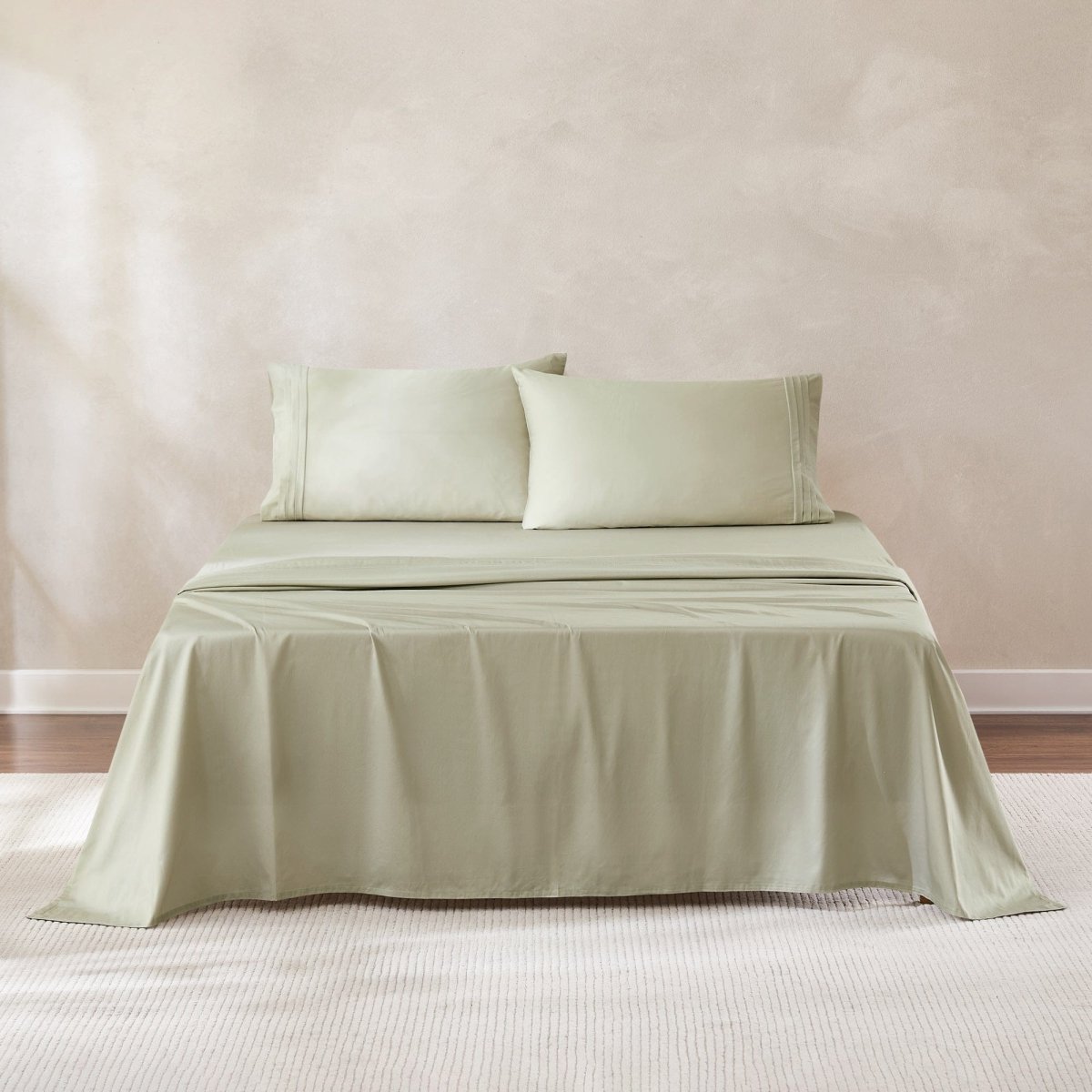Pleat Cotton Sheet Set