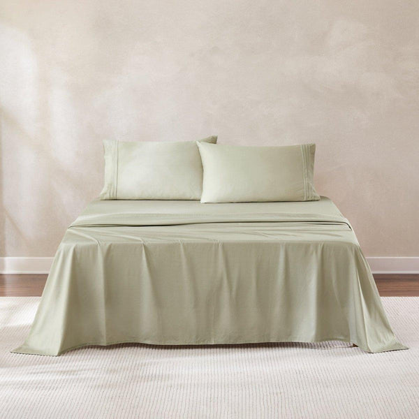 Pleat Cotton Sheet Set